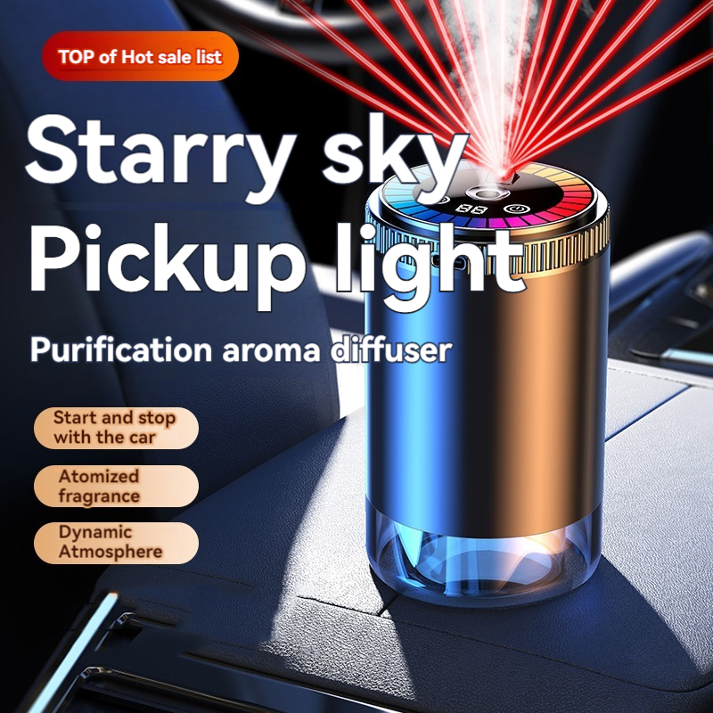 Smart Humidifier - Smart Car Air Freshener Rechargeable Aroma