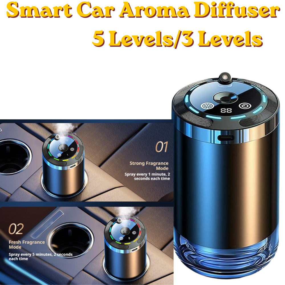 Smart Humidifier - Rechargeable Smart Car Aroma Diffuser 5