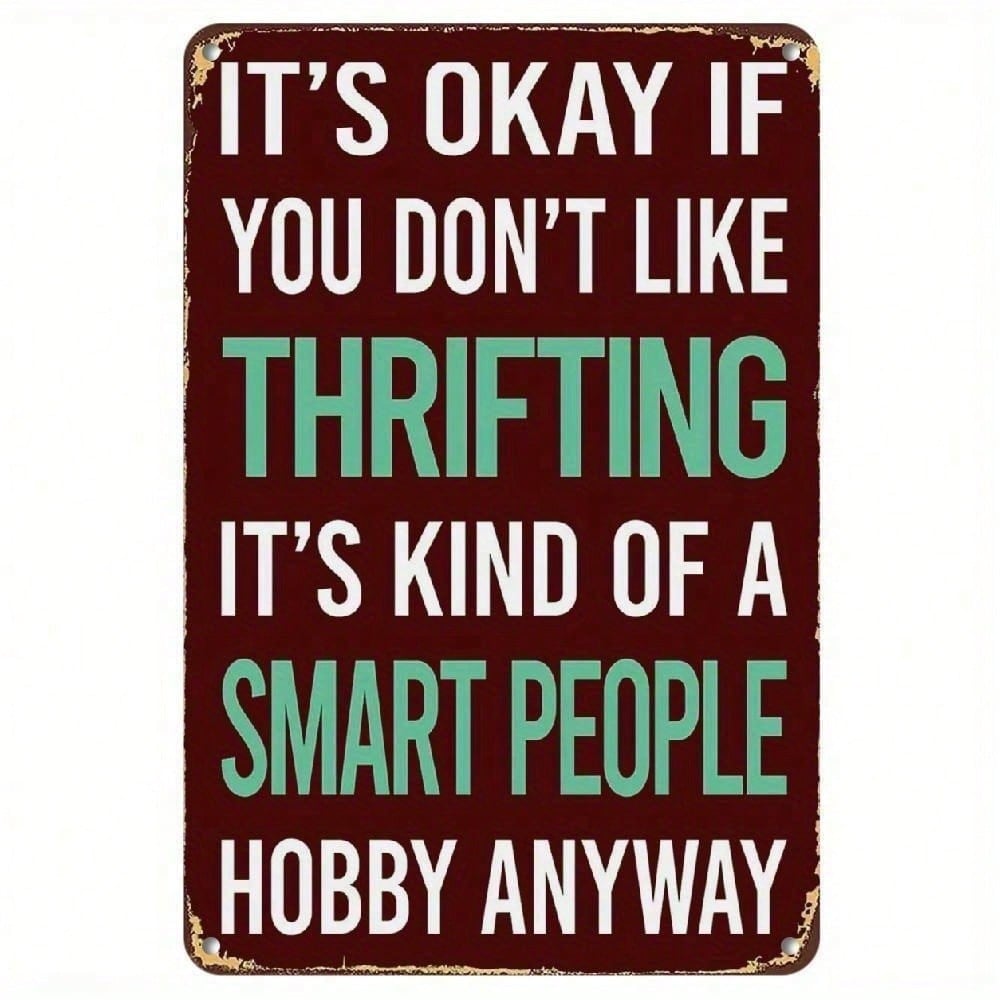 Smart Home Quotes - Vintage Metal Wall Sign Sarcastic Funny