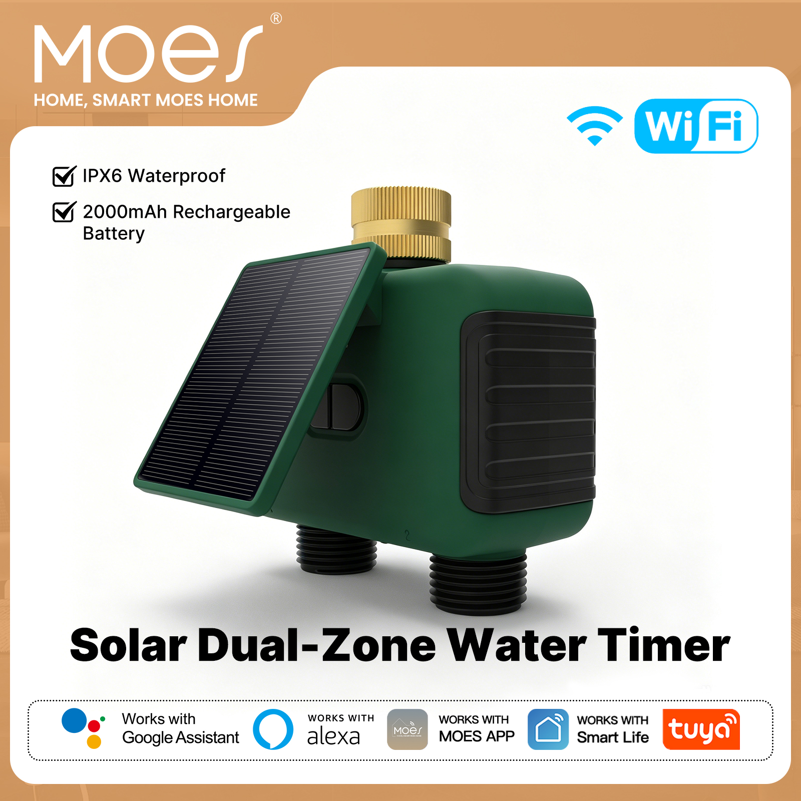 Smart Home Sistem - MOES Tuya WiFi Smart Solar Dual