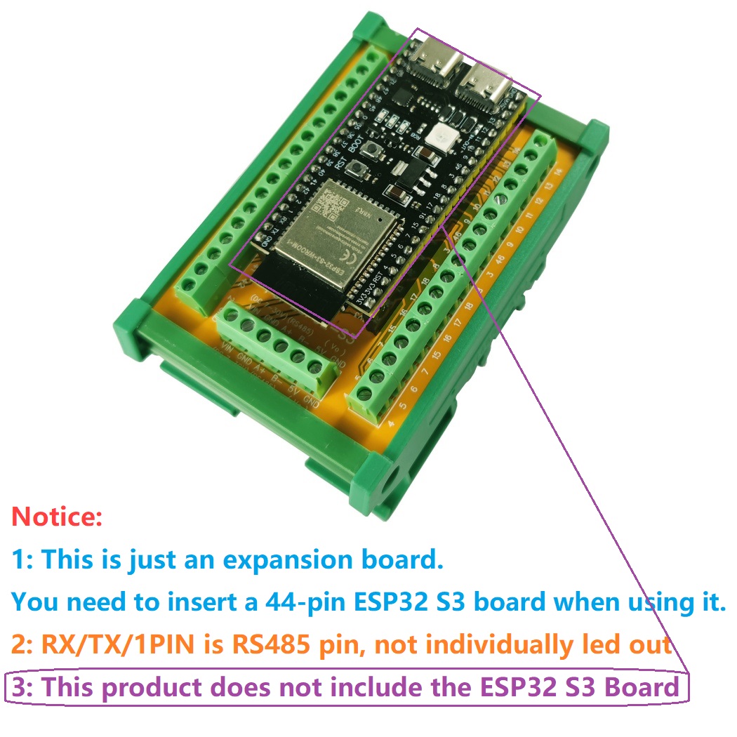 Smart Home Arduino Uno - ESP32 S3 WiFi BLE RS485 485