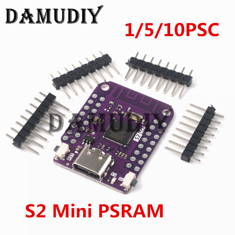 Smart Home Arduino Uno - 1-10PCS/ESP32 S2 Mini V1.0.0 - LOLIN