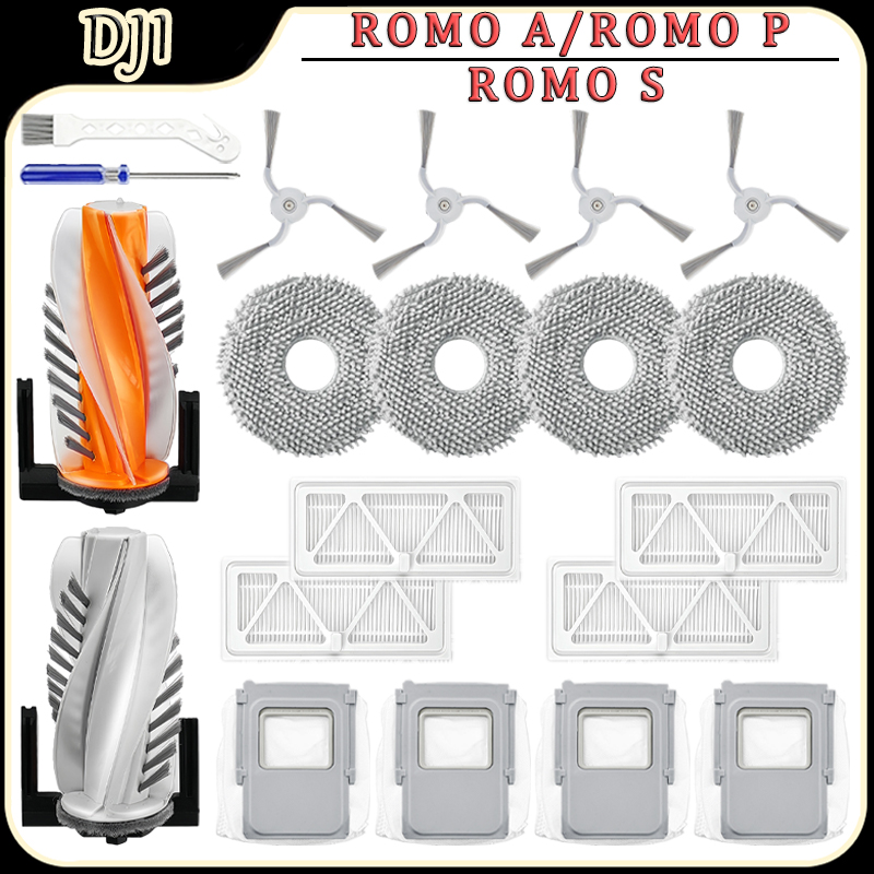 Robot Vacuum - Replacement Parts Kit For DJI ROMO