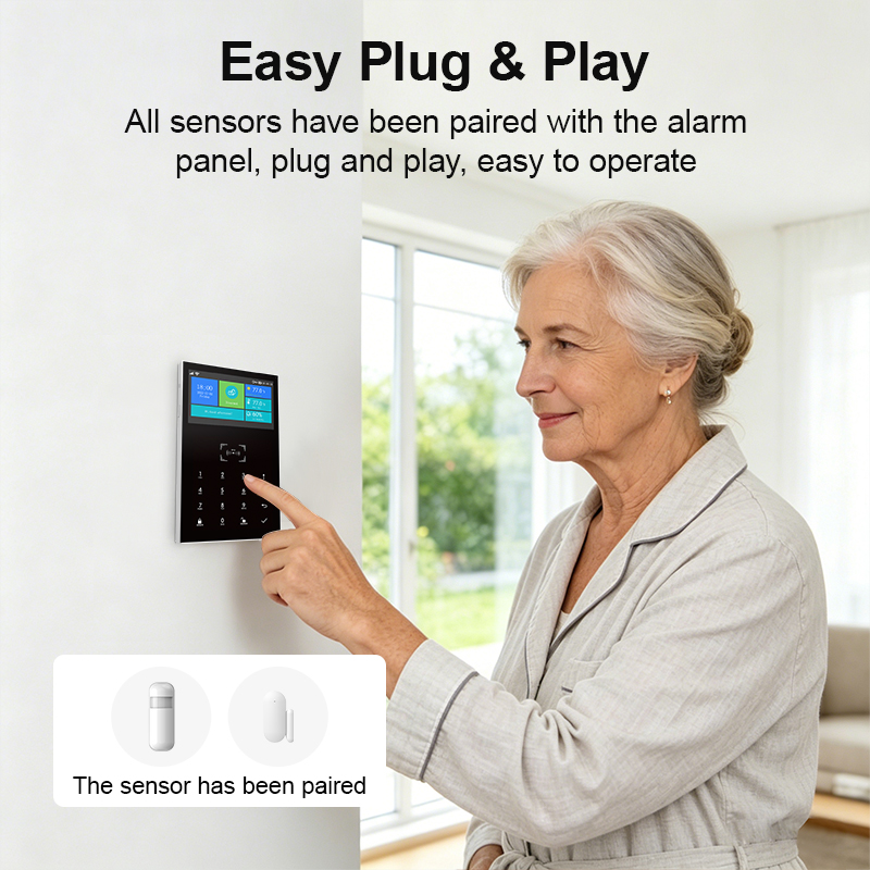 PGST 2G GSM WiFi Alarm System  - Smart Home Demo Kit avaliação e preço