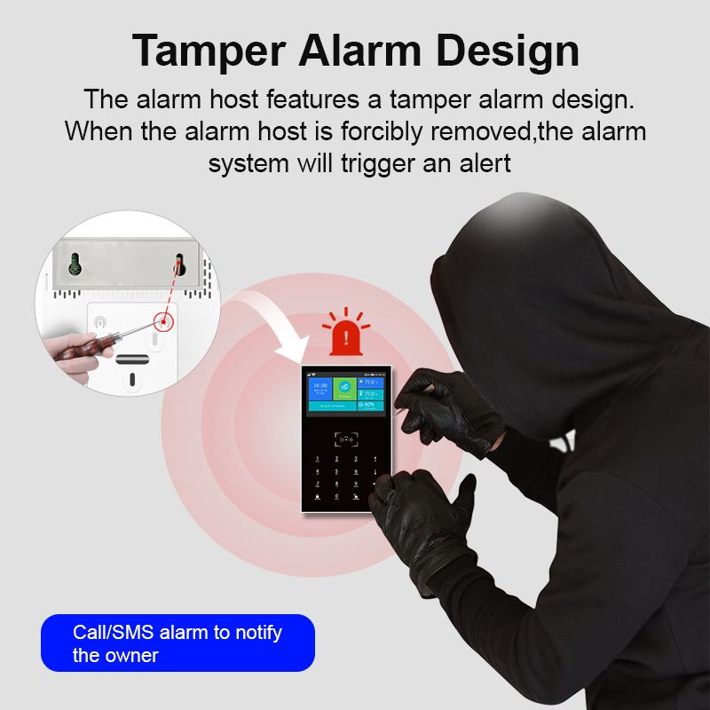 PGST 2G GSM WiFi Alarm System  - Smart Home Demo Kit avaliação e preço