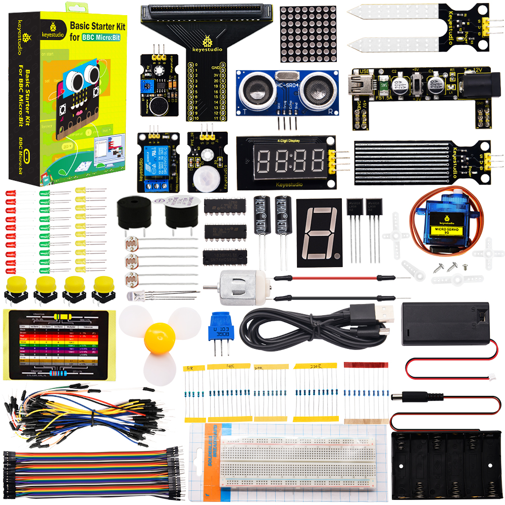 Keyestudio Microbit V2 Basic S - Smart Home Demo Kit avaliação e preço