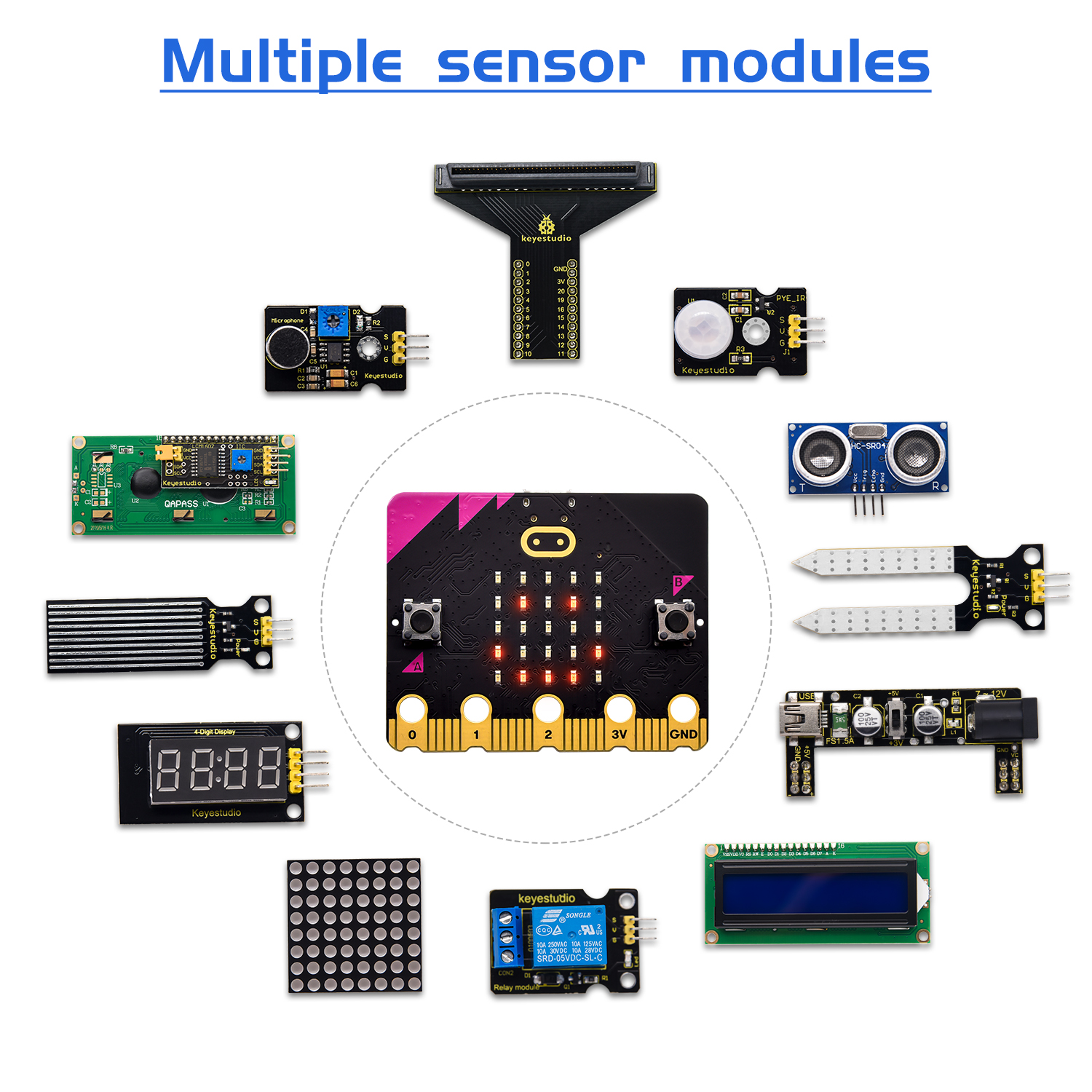 Keyestudio Microbit V2 Basic S - Smart Home Demo Kit avaliação e preço