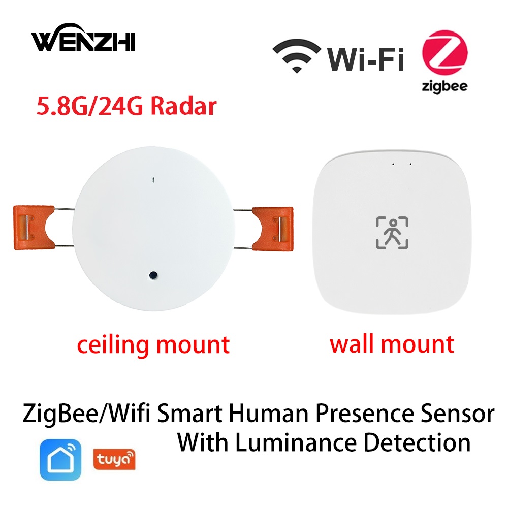 ZigBee Wifi 5.8/24G MmWave Rad - Zigbee Motion Sensor avaliação e preço