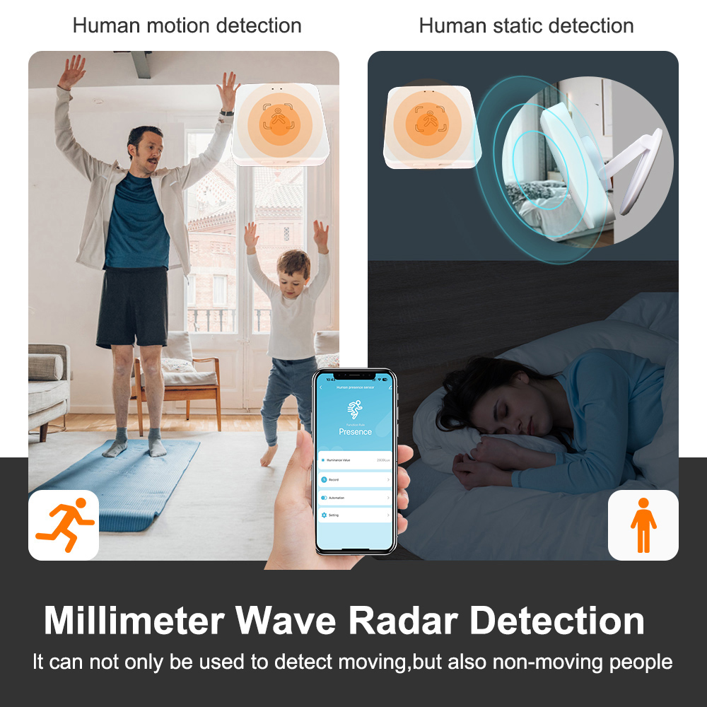 Tuya WiFi/Zigbee Human Presenc - Zigbee Motion Sensor avaliação e preço