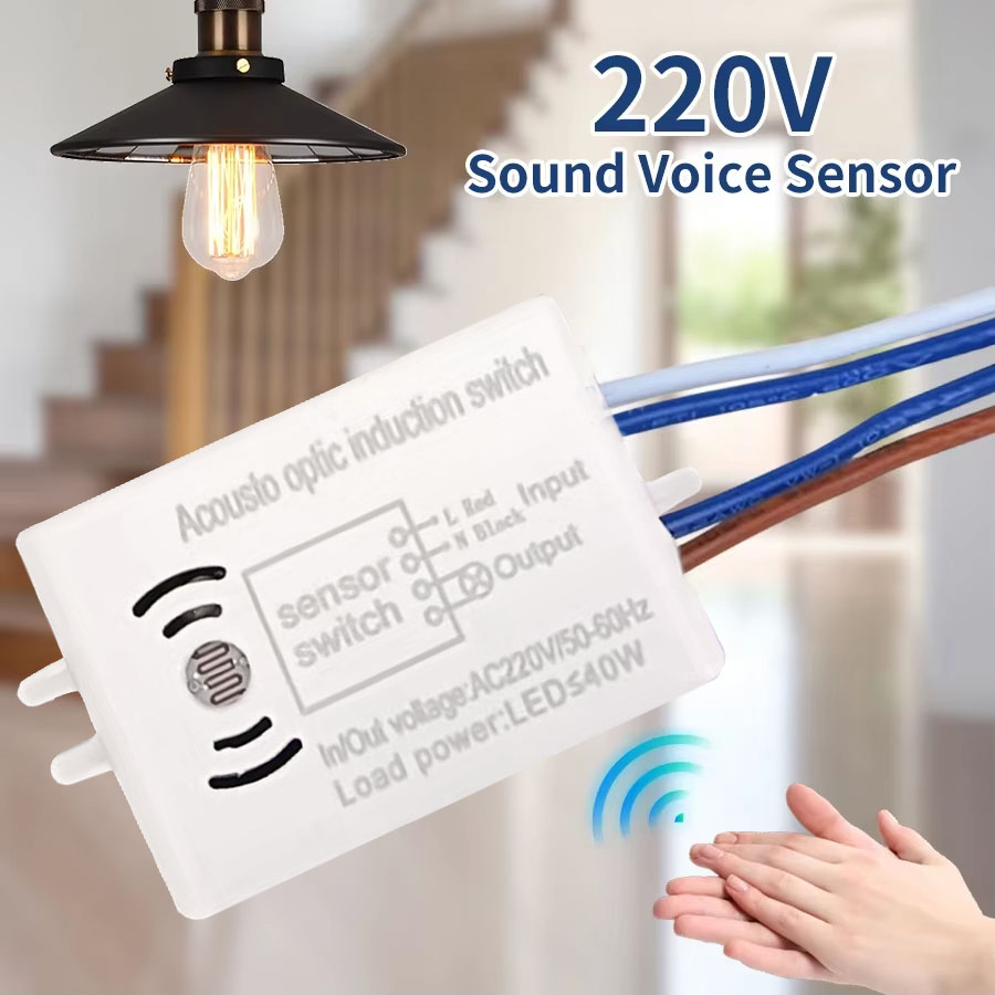 Sound Voice Sensor Switch Smar - Smart Home Utilities avaliação e preço