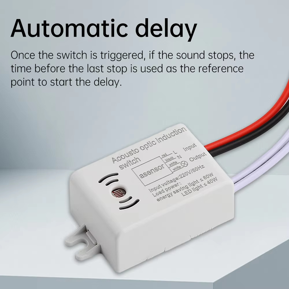 Sound Voice Sensor Switch Smar - Smart Home Utilities avaliação e preço