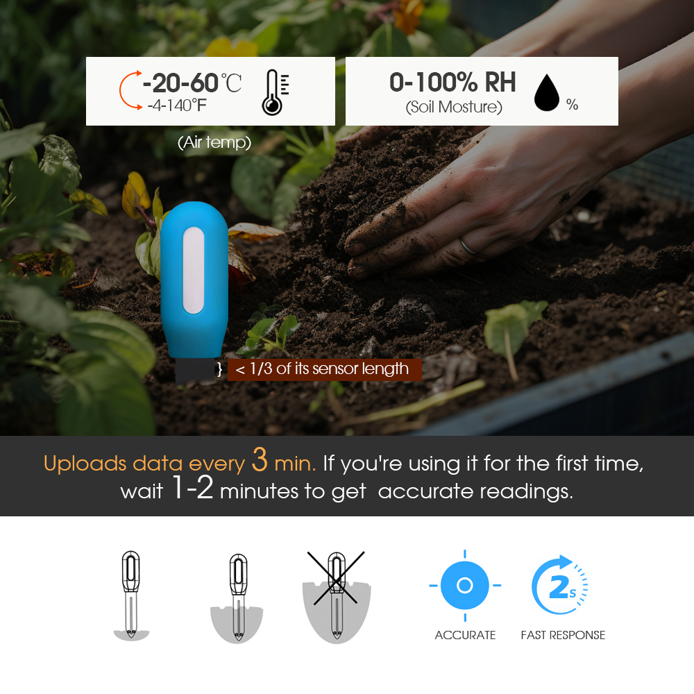 Smart Zigbee Soil Sensor for H - Smart Home Devices avaliação e preço