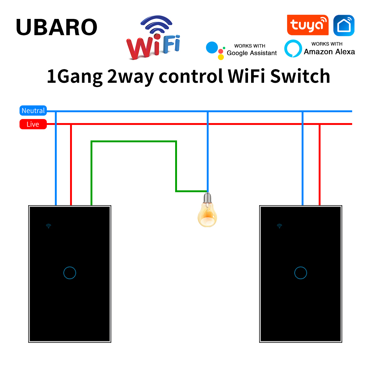 118 US Tuya Sensors Touch Swit - Smart Home Utilities avaliação e preço