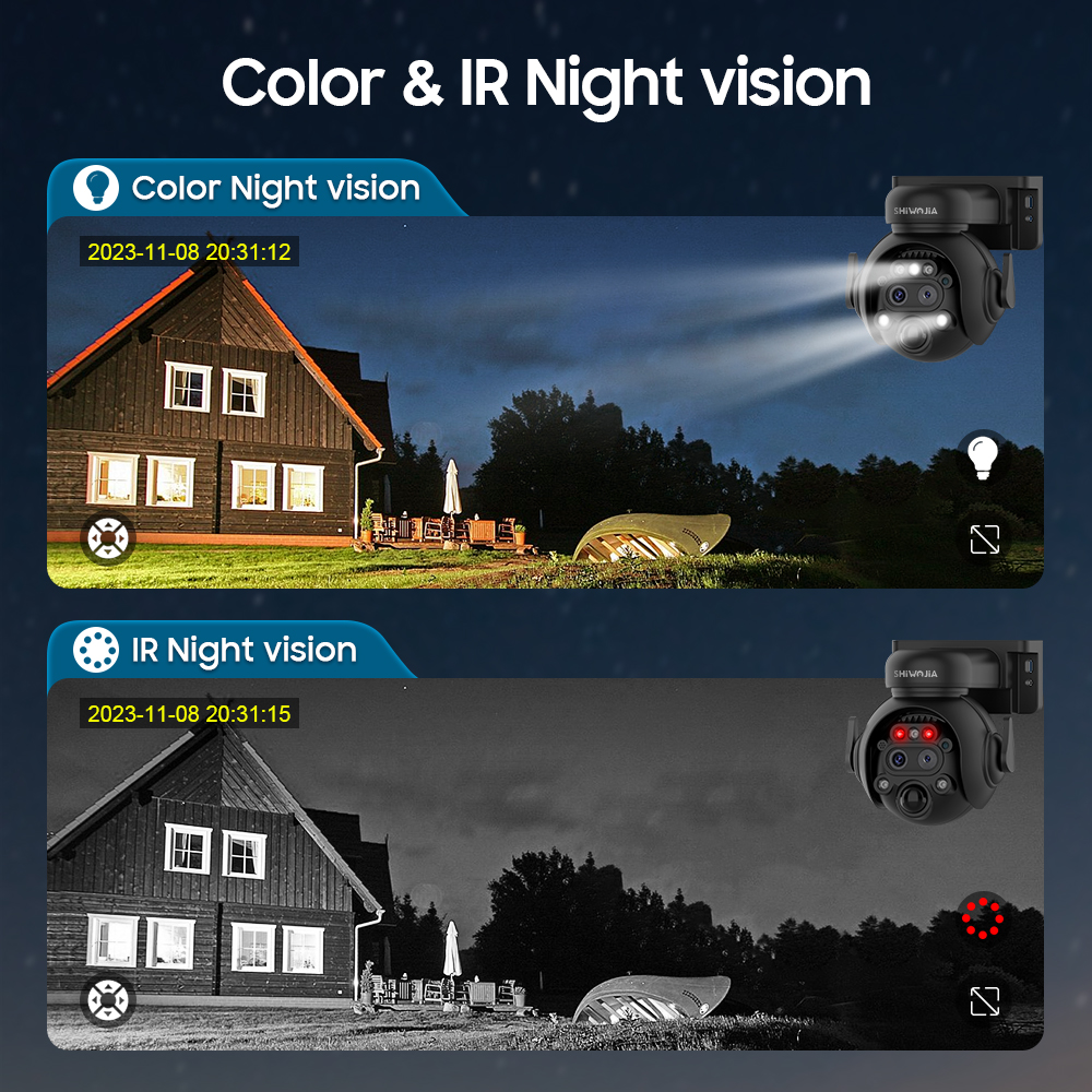 SHIWOJIA 12X Zoom 4G LTE Solar - Smart Home Outdoor Camera avaliação e preço