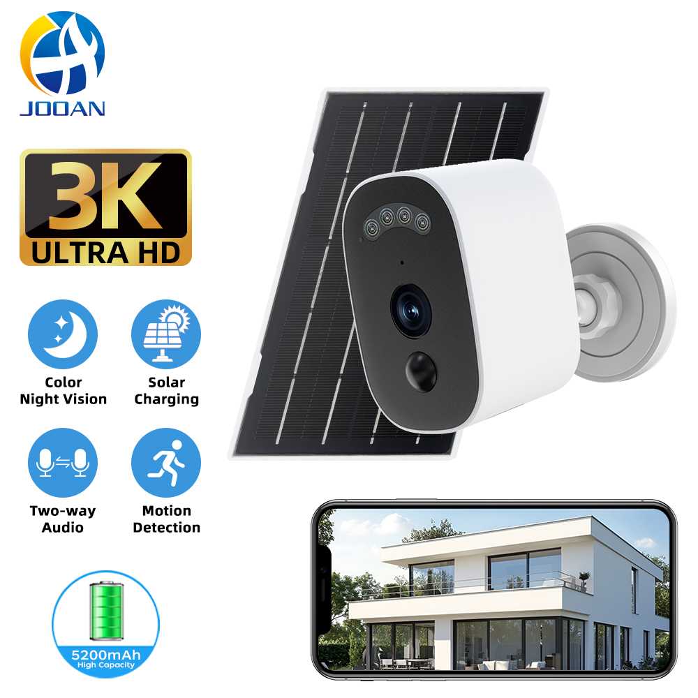 Jooan 3K HD Solar Security Cam - Smart Home Outdoor Camera avaliação e preço
