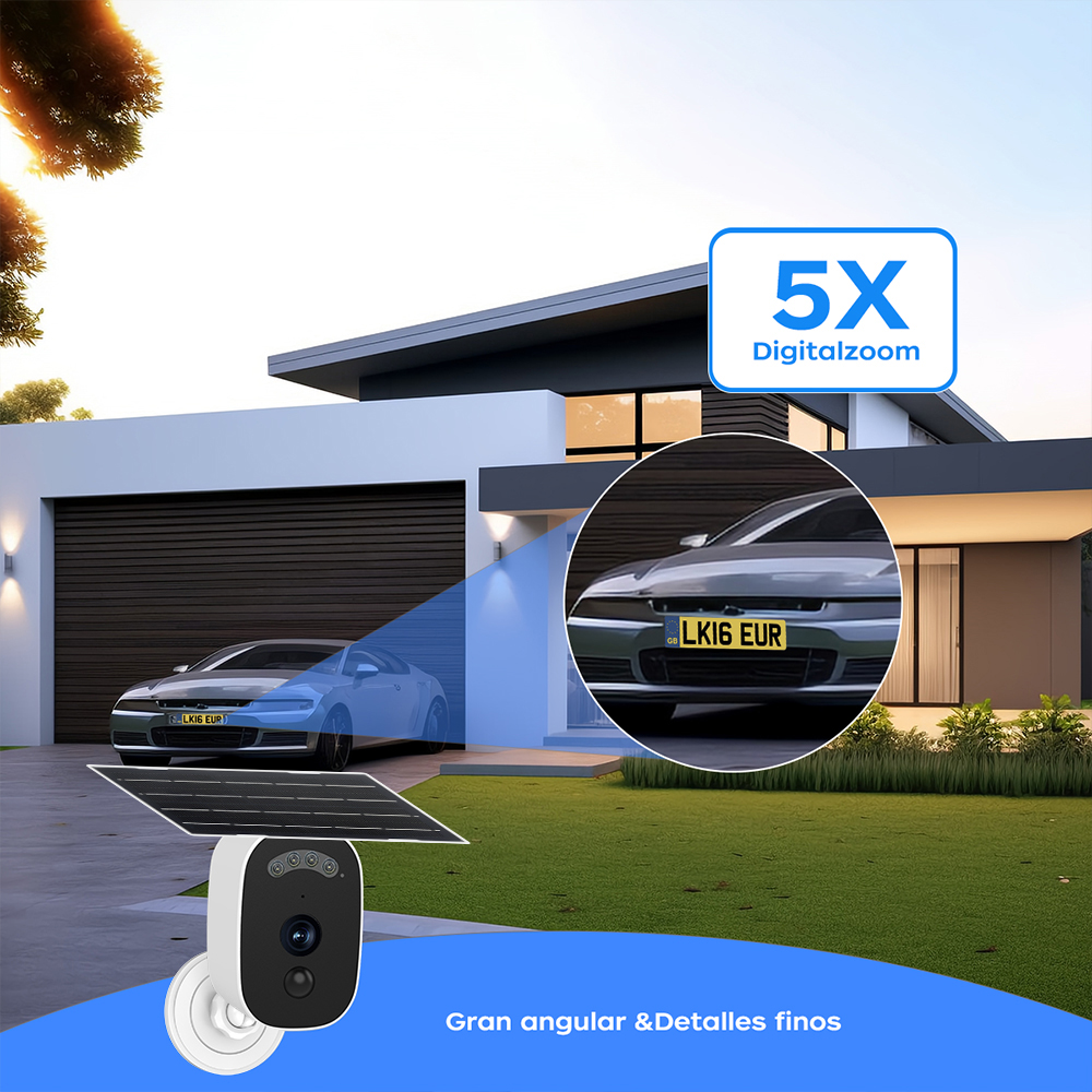 Jooan 3K HD Solar Security Cam - Smart Home Outdoor Camera avaliação e preço