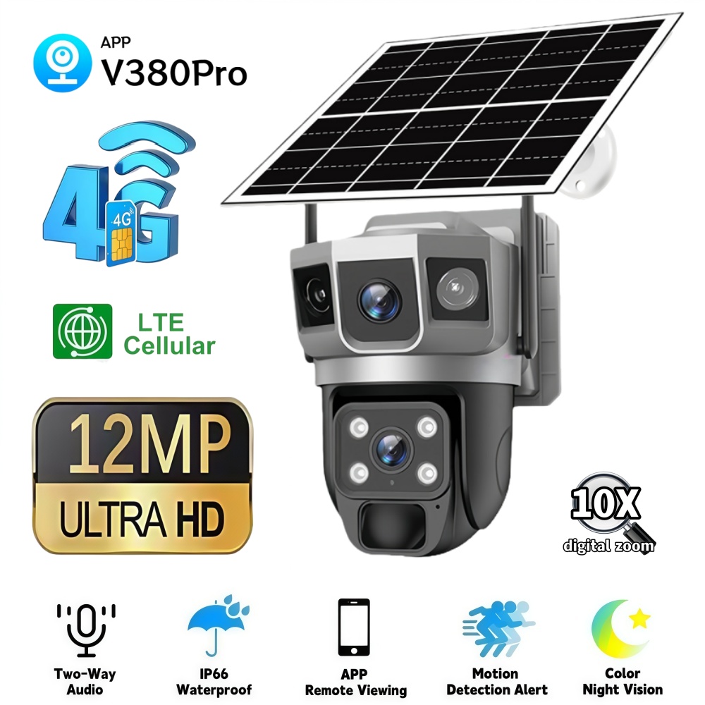 4G Camera Outdoor Solar Survei - Smart Home Outdoor Camera avaliação e preço