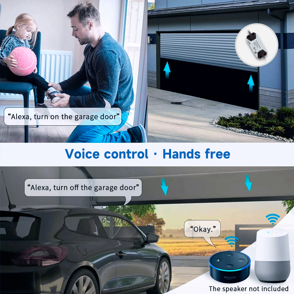 Tuya ZigBee Garage Door Contro - Smart Garage Door Opener avaliação e preço