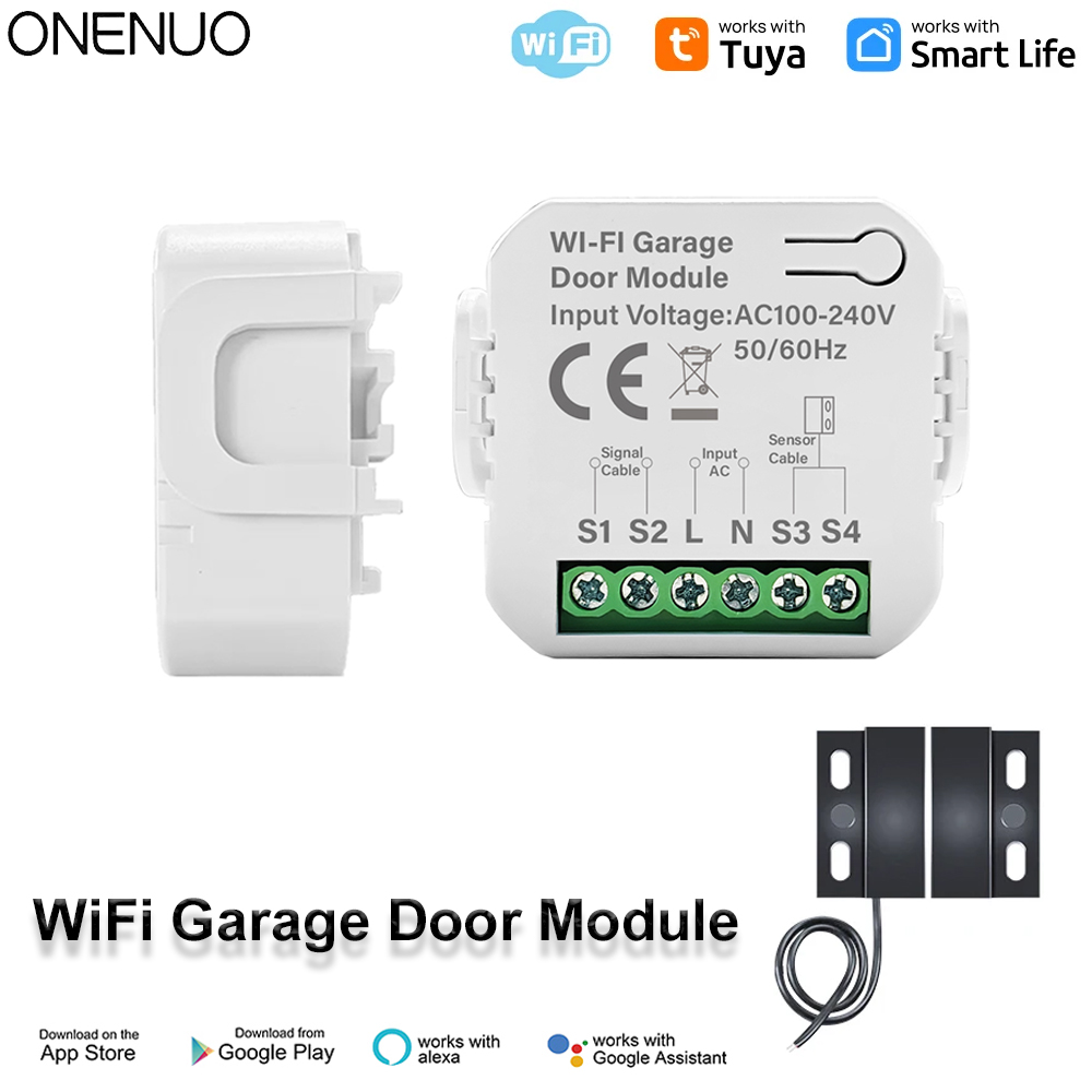 Smart Tuya WiFi Garage Door Sw - Smart Garage Door Opener avaliação e preço