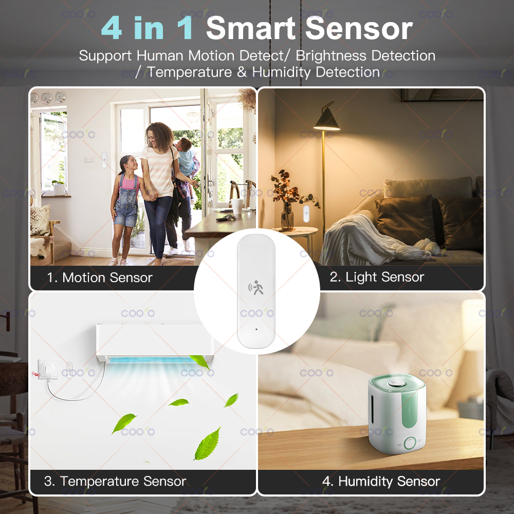 Tuya Zigbee Motion Sensor 10G  - Zigbee Motion Sensor avaliação e preço