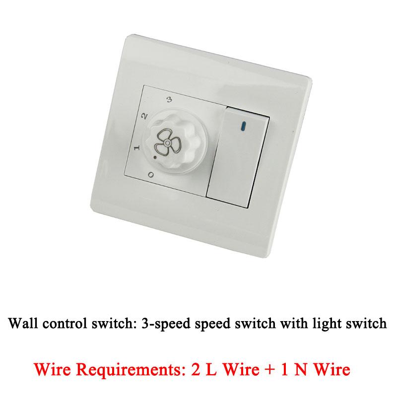 Ceiling Fan Control 3 Gear Spe - Smart Home Utilities avaliação e preço