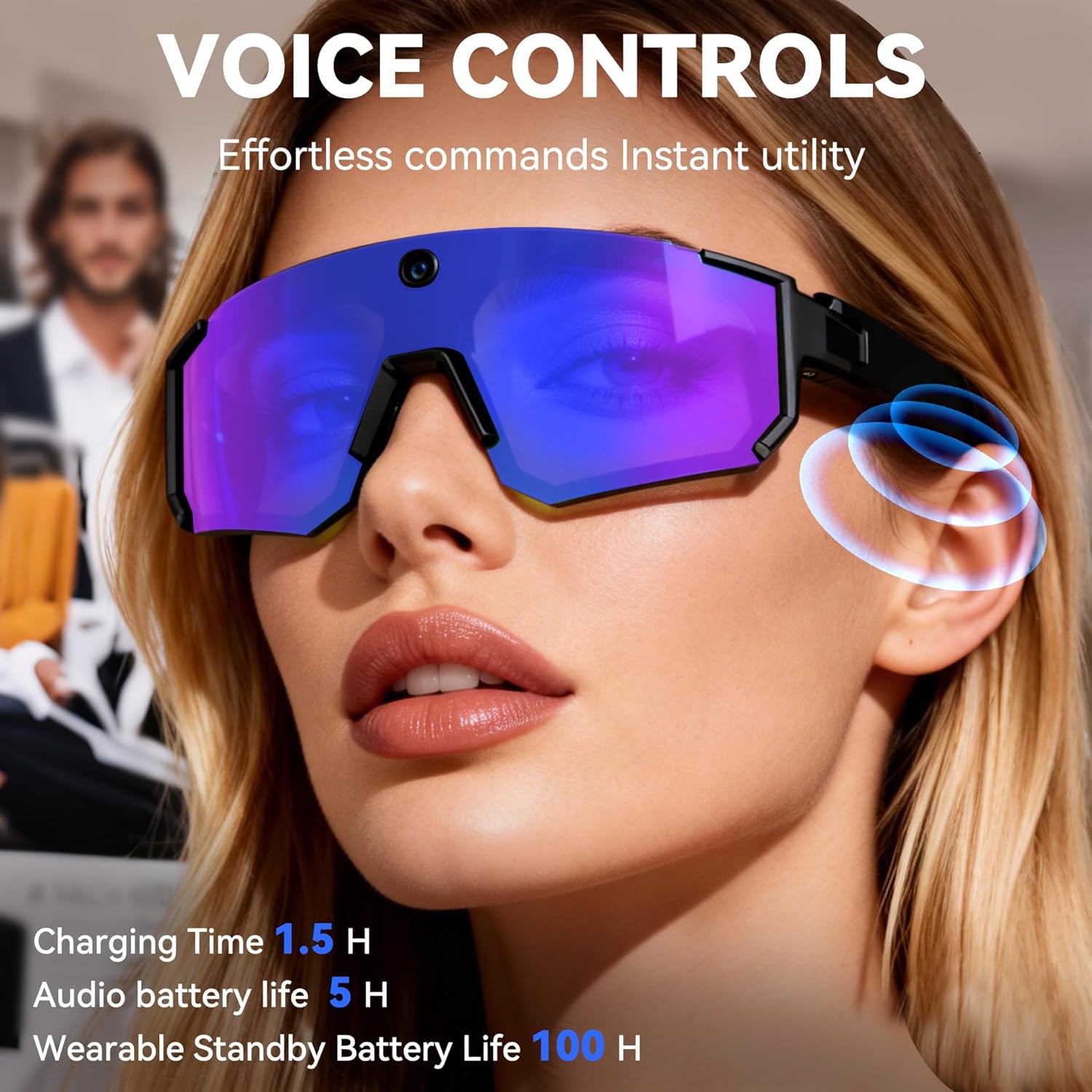 AI Smart Glasses with Camera H - Smart Home Outdoor Camera avaliação e preço