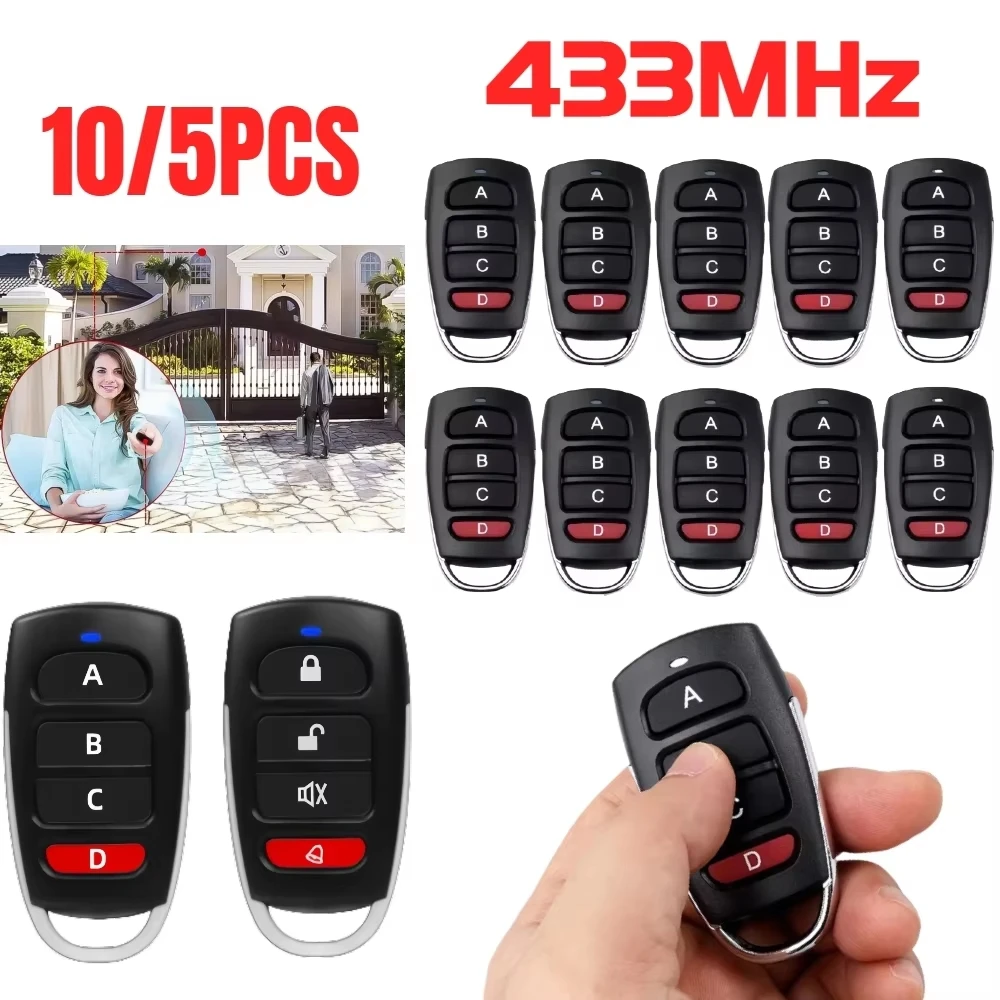 10/5pcs ABCD / Lock Unlock 4Bu - Smart Garage Door Opener avaliação e preço