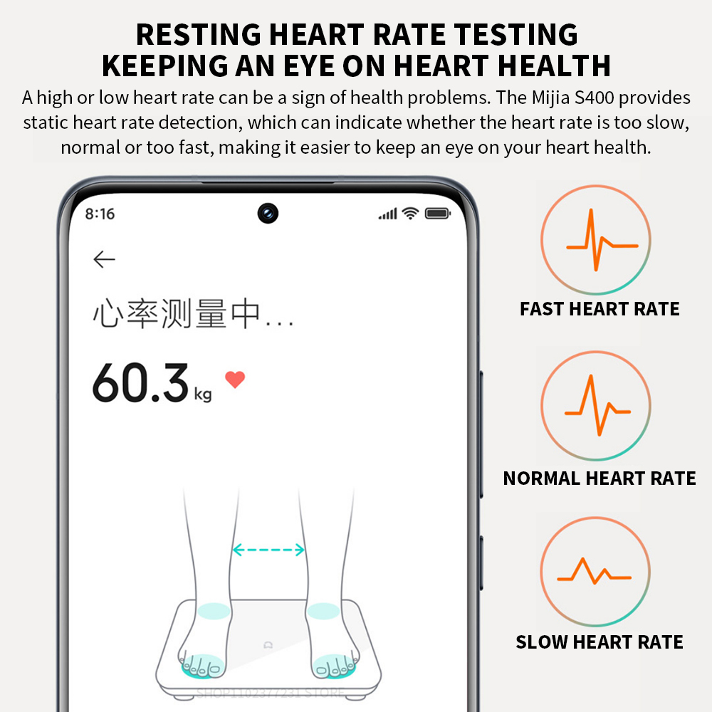 Mijia S400 Smart Health Scale  - Smart Home Utilities avaliação e preço