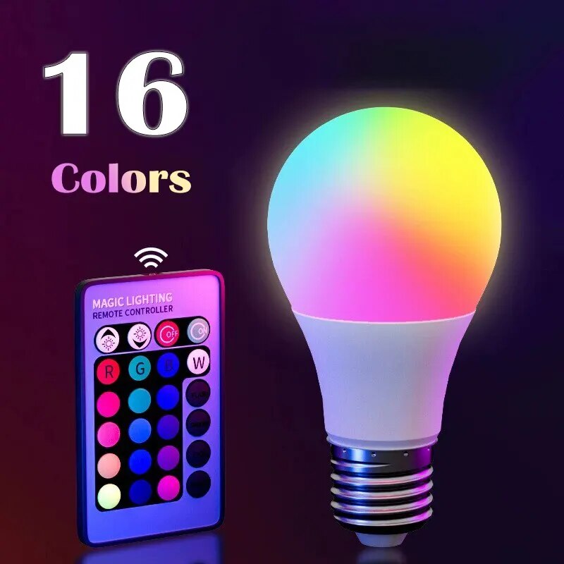16 Colors RGB Bulb LED Multico - Smart Bulb avaliação e preço