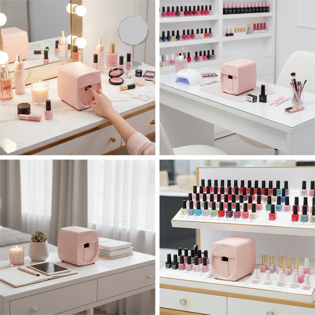 Portable 3D Nail Art Printer S - Smart Home Utilities avaliação e preço