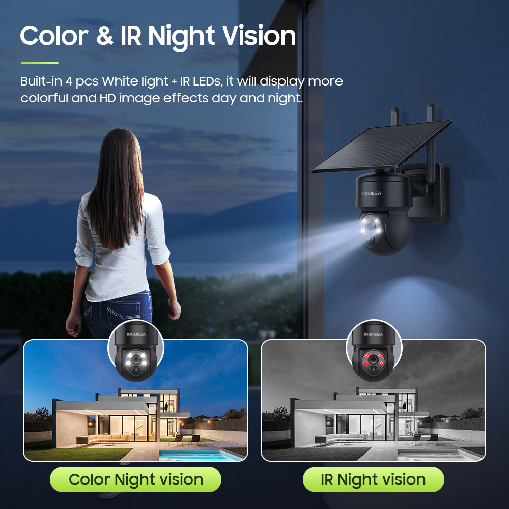 INQMEGA 8MP TUYA Solar Camera  - Smart Home Outdoor Camera avaliação e preço