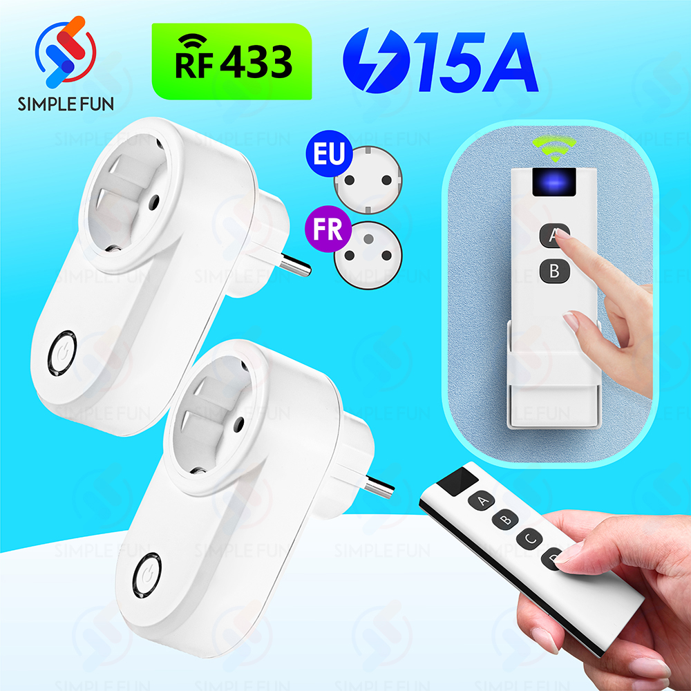 433Mhz Wireless Remote Control - Smart Home Utilities avaliação e preço