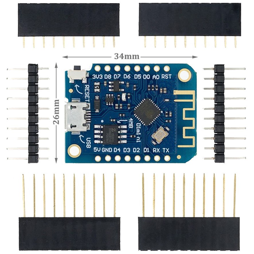 AITEXM D1 Mini V3.0.0 WIFI Int - Smart Home Arduino Uno avaliação e preço