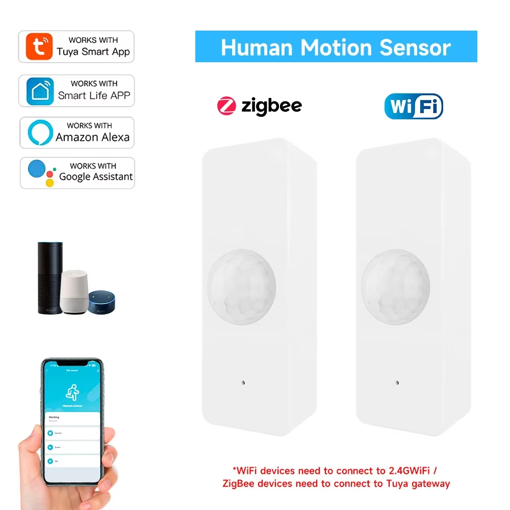 Tuya WiFi Zigbee PIR Motion Se - Zigbee Motion Sensor avaliação e preço