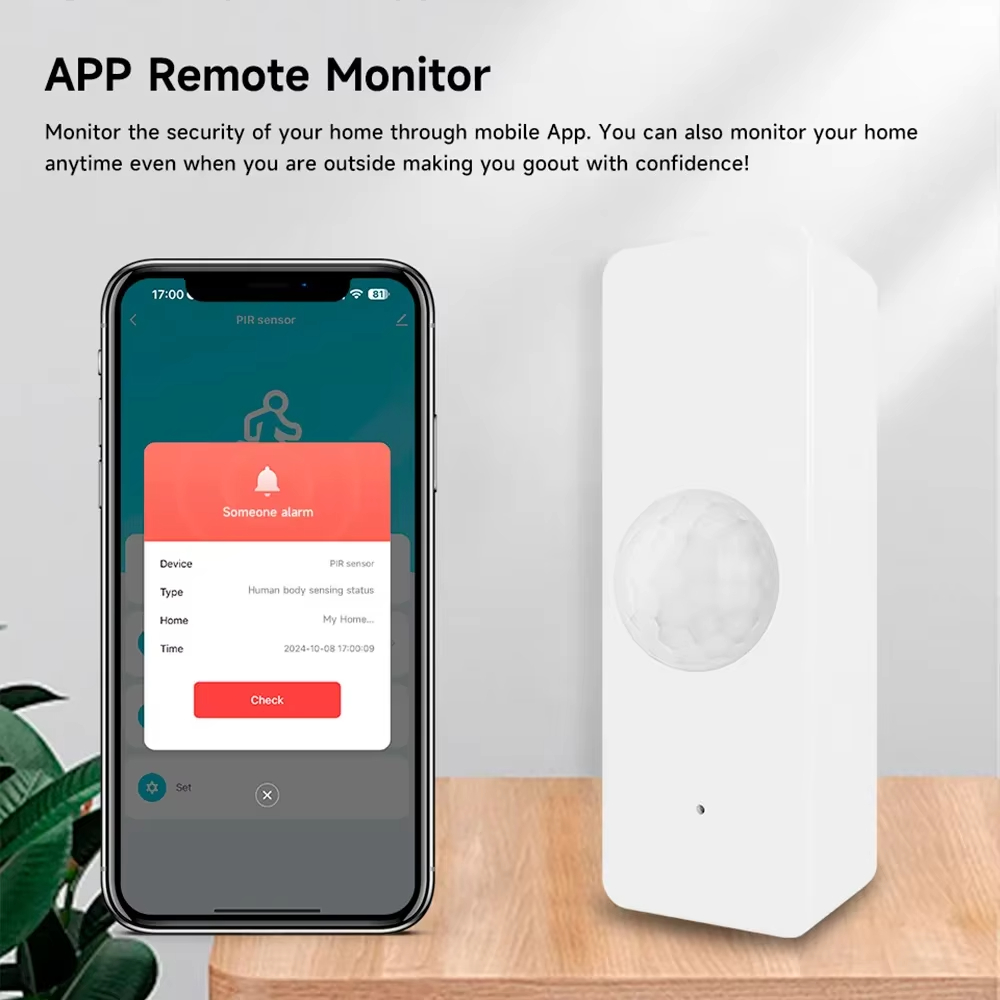 Tuya WiFi Zigbee PIR Motion Se - Zigbee Motion Sensor avaliação e preço