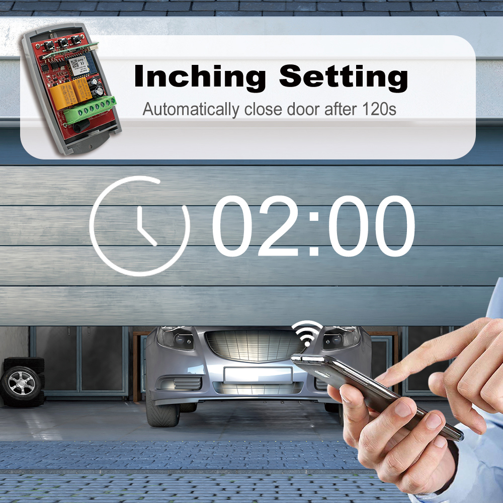 SMG8112 Tuya WIFI Smart Door O - Smart Garage Door Opener avaliação e preço