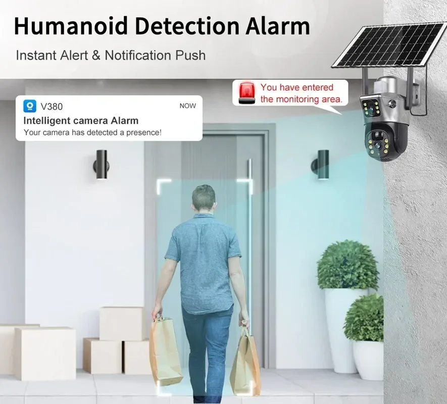 Tahlitech Solar Camera 4G Sim  - Smart Home Outdoor Camera avaliação e preço