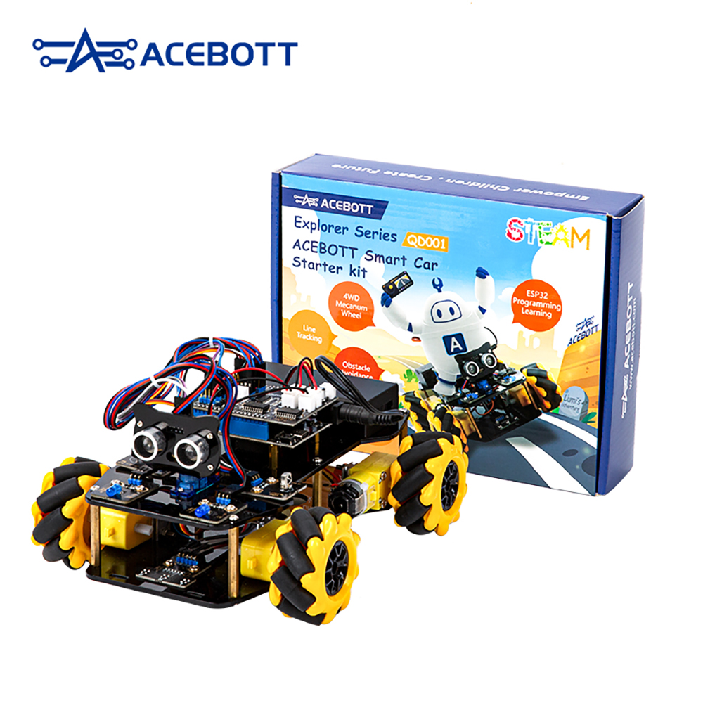 ACEBOTT ESP32 4WD Mecanum Whee - Smart Home Arduino Uno avaliação e preço
