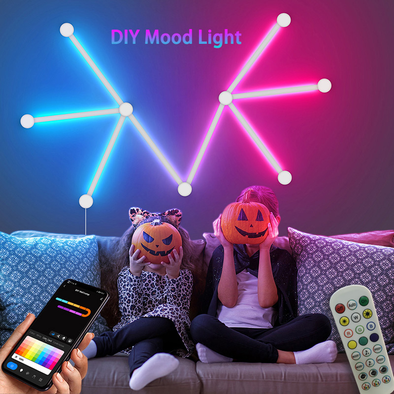 Smart RGB Wall Lamp, Bluetooth - Smart Bulb avaliação e preço