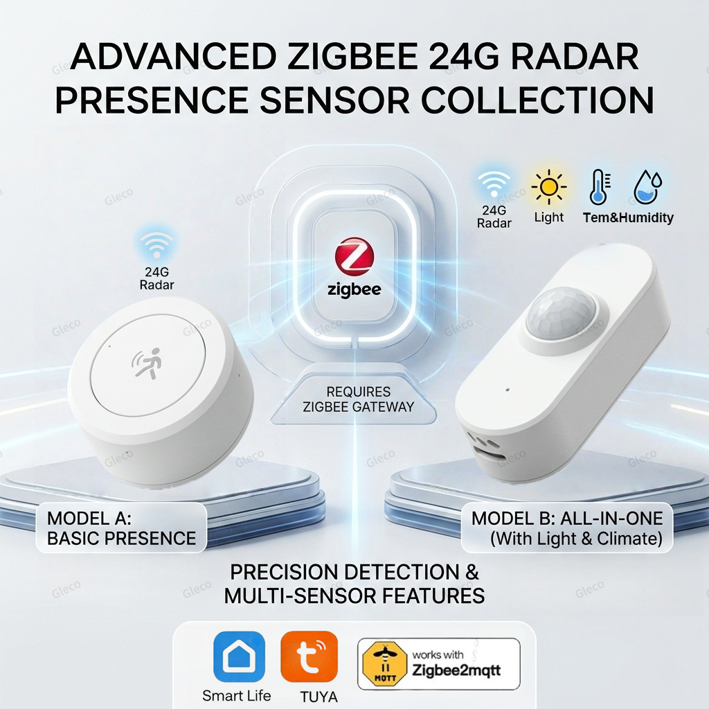Zigbee 24G mmWave Human Presen - Zigbee Motion Sensor avaliação e preço
