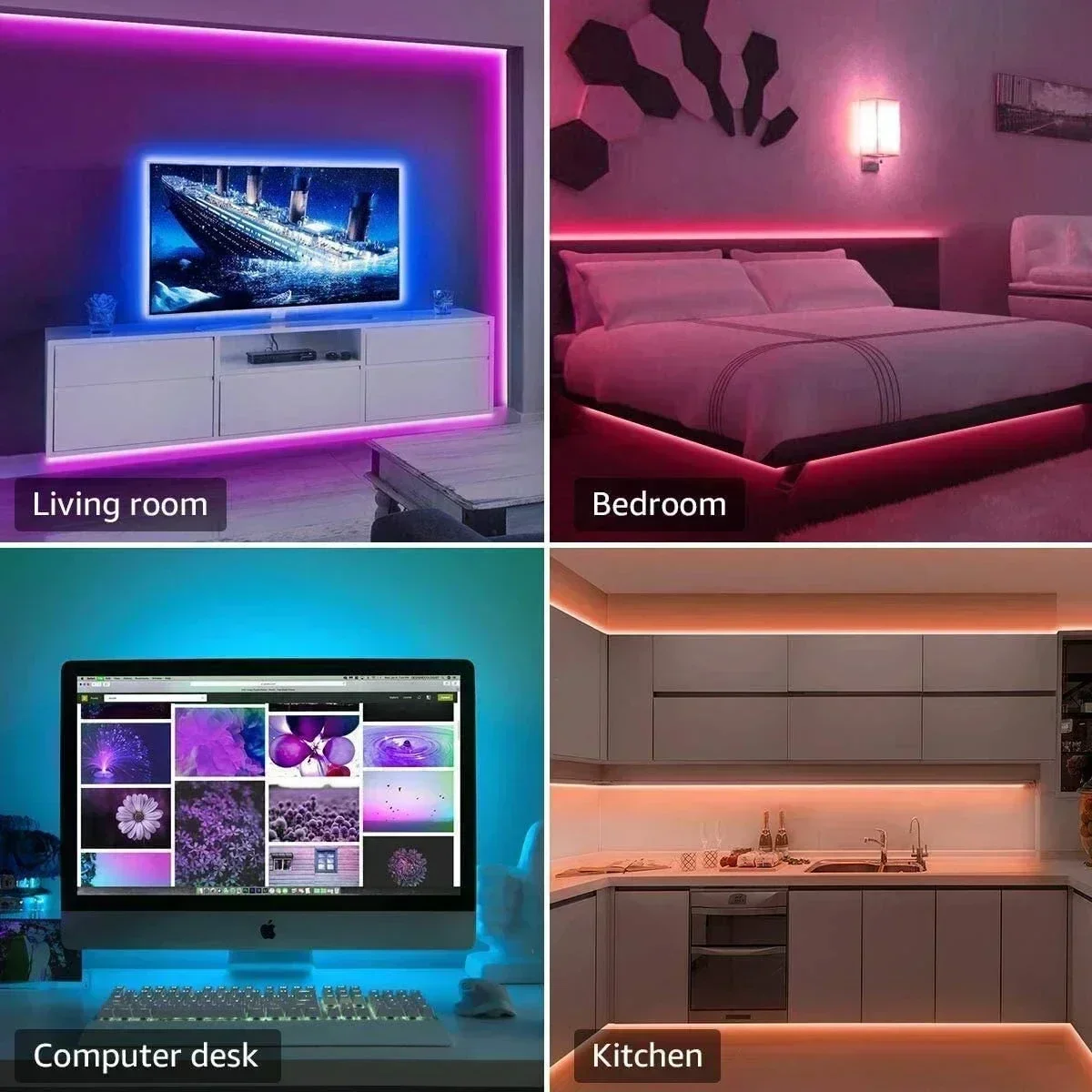 Smart RGB LED Gaming Light Str - Smart Bulb avaliação e preço