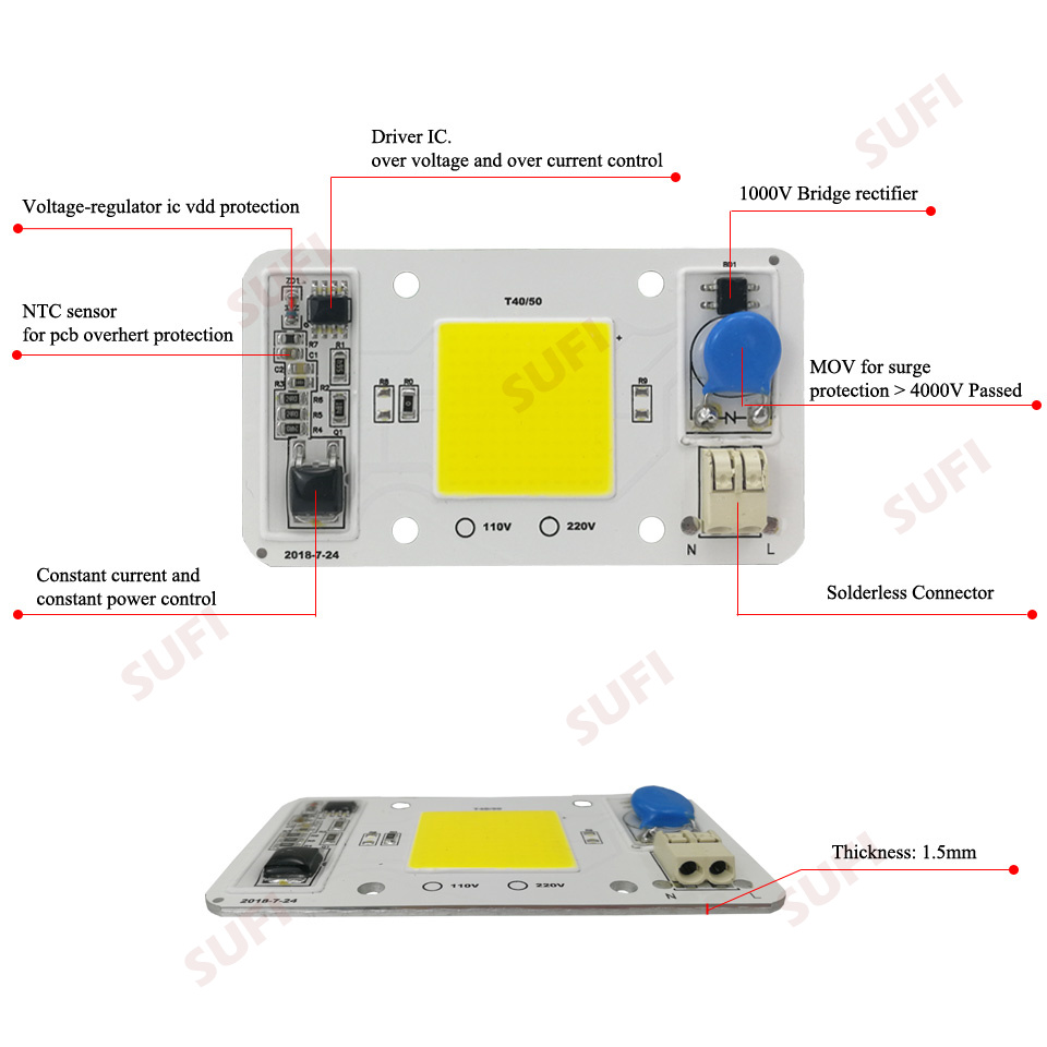 Smart IC 20W 30W 50W Warm Natu - Smart Bulb avaliação e preço