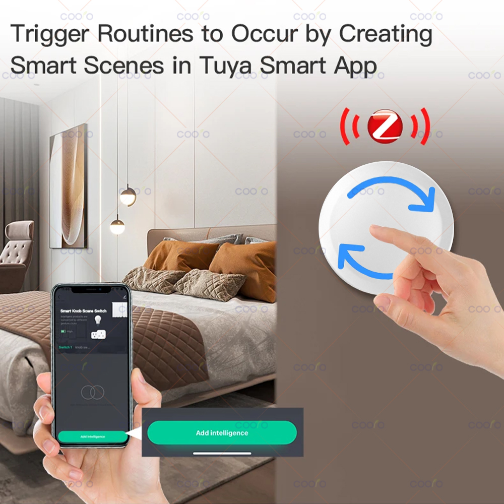 Tuya ZigBee Smart Knob Switch  - Smart Home Utilities avaliação e preço