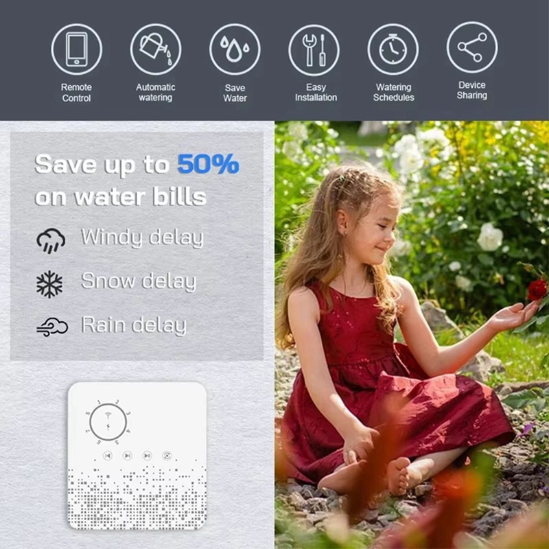 Tuya WiFi Smart Sprinkler Cont - Smart Home Devices avaliação e preço