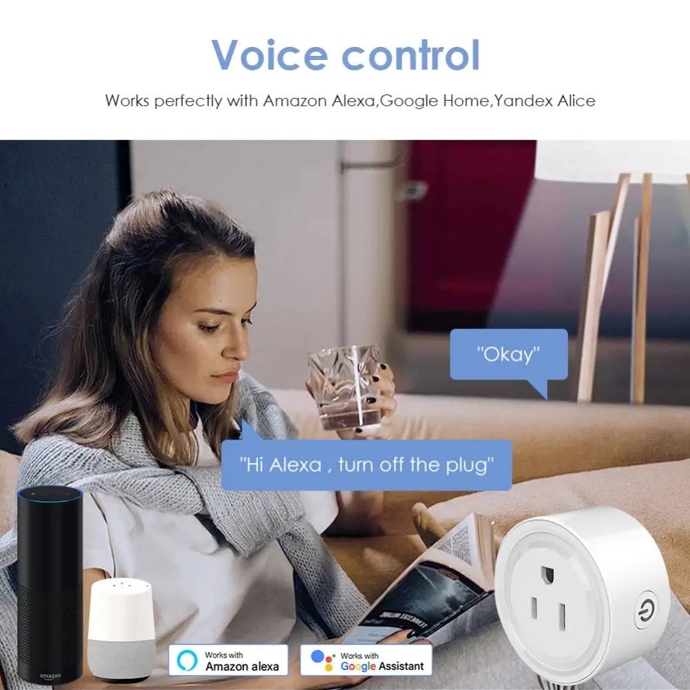 Tuya Smart Wifi Plug US Standa - Smart Home Utilities avaliação e preço