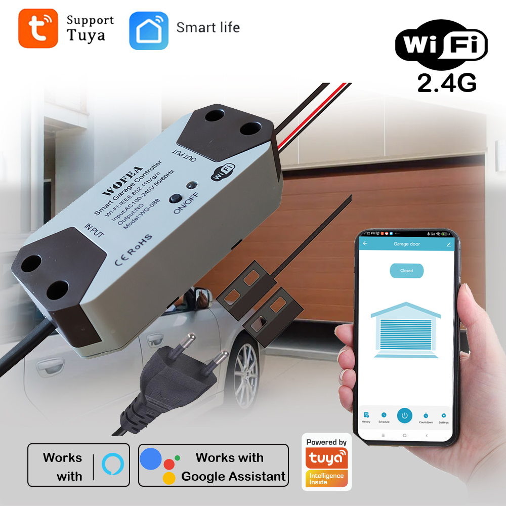 Smart Garage Door Opener Contr - Smart Garage Door Opener avaliação e preço