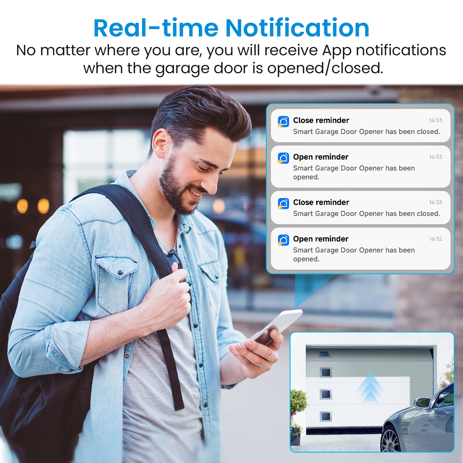 LoraTap Tuya Smart Life Garage - Smart Garage Door Opener avaliação e preço