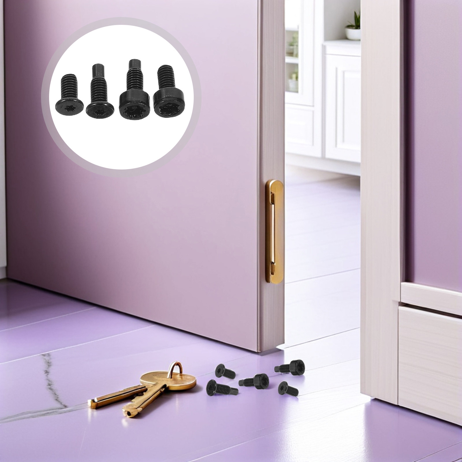 32Pcs Smart Doorbell Screws Re - Smart Home Video Doorbell Installation avaliação e preço