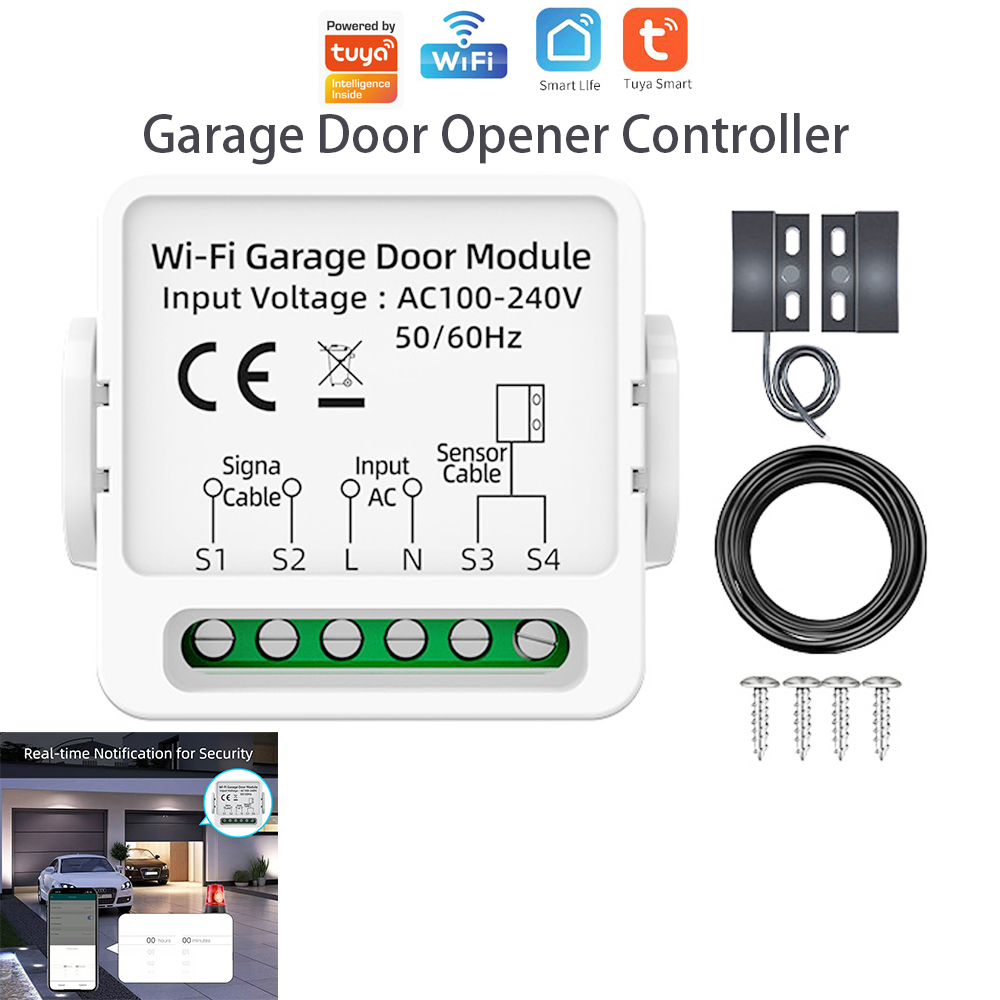 WiFi garage door controller fo - Smart Garage Door Opener avaliação e preço