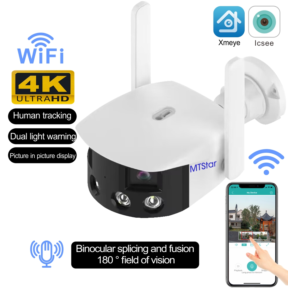 POE Onvif IP Camera WiFi Outdo - Smart Home Outdoor Camera avaliação e preço